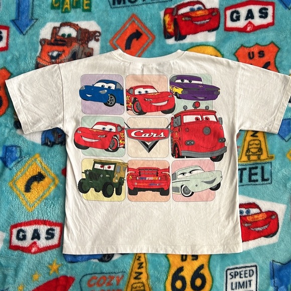 Zara x Disney Pixar Cars T-shirt, size 5 Boys - Picture 3 of 4